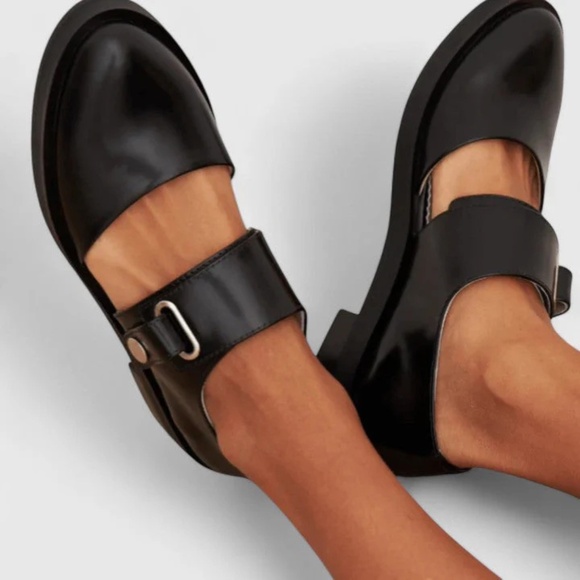 Nora & Max Shoes - Black Faux Leather Shoes